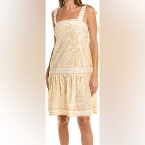 Ro’s Garden Jacinta Paisley Tier Cotton Dress - Small‎